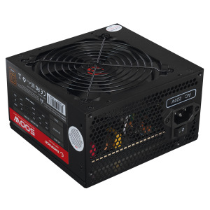 Rampage RMP-500-80P 500W 80 PLUS 12cm Fan Aktif PFC Power Supply
