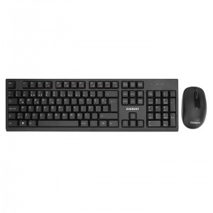 Everest KM-2510 Siyah Kablosuz Q Multimedia Klavye + Mouse Set