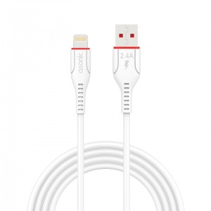 Asonic AS-X306 iPad/iPhone Lightning Beyaz Data + Şarj Kablosu