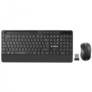Everest KM-9676 Siyah Multimedya Tablet-Telefon Standlı Klavye + Mouse Setİ