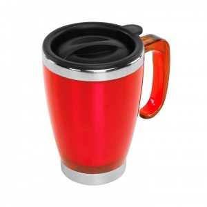 S-link SL-TM1981 Kırmızı 415ML Paslanmaz Çelik Kupa
