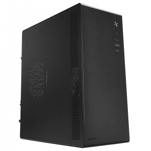 Everest K250 PEAK 250W MICRO PSU Siyah USB3.0+USB2.0+TYPE-C+HD AUDIO Kompakt Ofis Kasası