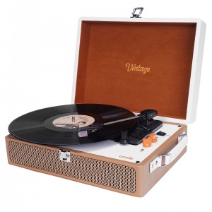UMİE Vintage UM-P353 Pikap | Bluetooth, AUX & RCA Destekli Müzik Kutusu | Toptan Pikap