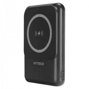 Hytech H50 5000mAh Magsafe 15W PD20W+HSC22.5W Siyah Taşınabilir Pil Şarj Cihazı Powerbank