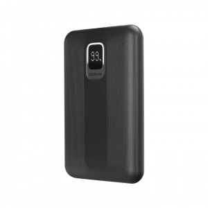 S-link G110 10000mAh PD20W+QC18W+HSC22.5W Siyah LCD Taşınabilir Pil Şarj Cihazı Powerbank