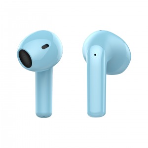 S-link Harmony X1 Mavi 4 Mikrofonlu ENC Bluetooth V5.4 TWS Gerçek Kablosuz Kulaklık
