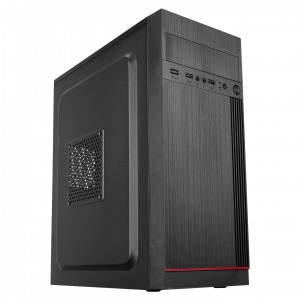 Everest K310 Peak 350W SMD PSU 2*USB2.0+HD Audio Mid-Tower ATX Kompakt Tasarım Ofis Kasası