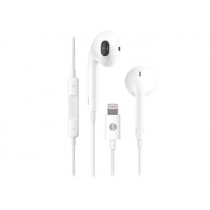 S-link SL-BTL01 Beyaz iPhone Telefon Uyumlu Lightning konnektörlü Bluetooth Kulaklık